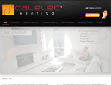 Tablet Screenshot of calelec.com